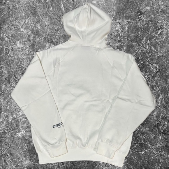 Brand New White Essentials Hoodie Men’s Medium - Picture 2 of 2